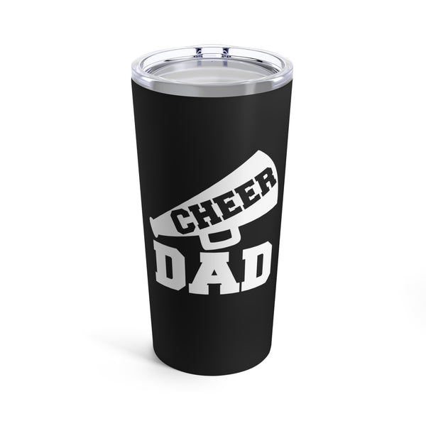 Cheer Dad Tumbler 20oz With Megaphone Gift For Him