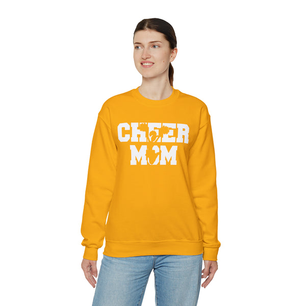 Cheer Mom Shirt Crewneck Sweatshirt With Cheerleader Gift For Her