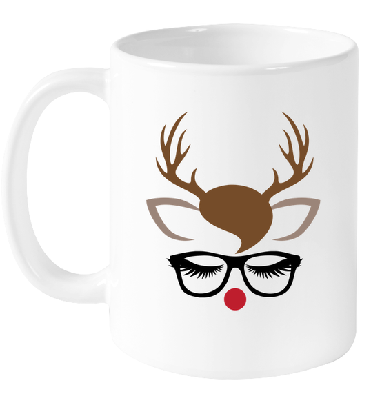 Reindeer Christmas Coffee Mug