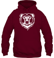 Angry Bear Shirt Unisex Heavyweight Pullover Hoodie