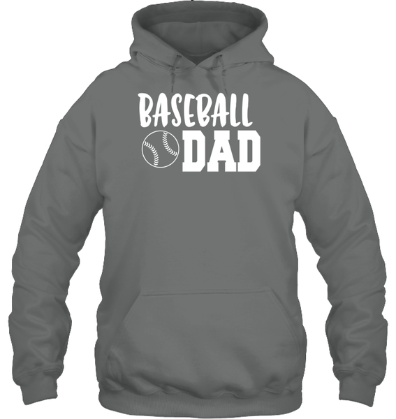 Baseball Dad Shirt Unisex Heavyweight Pullover Hoodie With Baseball