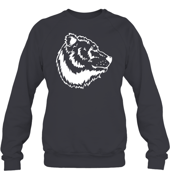 Bear Shirt Unisex Fleece Pullover Sweatshirt