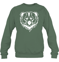Bear Shirt Unisex Fleece Pullover Sweatshirt