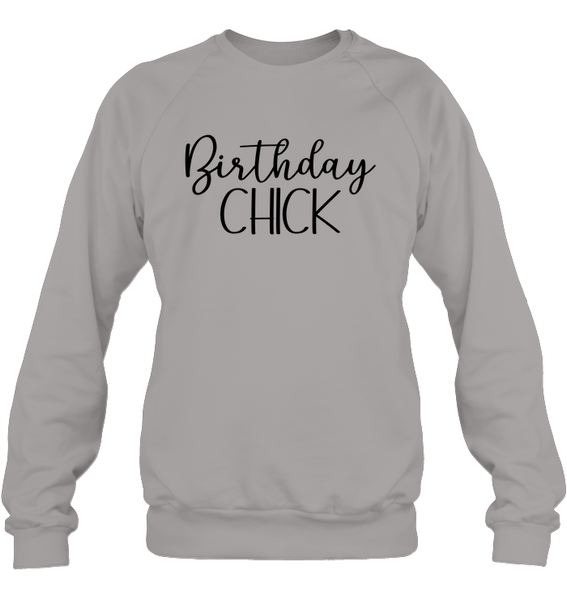 Birthday Chick Unisex Fleece Pullover Sweatshirt