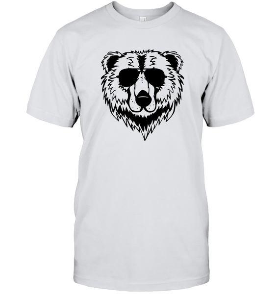 Cool Grizzly Bear Shirt Unisex Short Sleeve Classic Tee