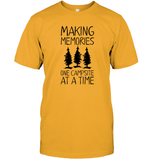 Making Memories One Campsite At A Time Unisex Short Sleeve Classic Tee