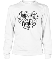 Joy To The World Christmas Shirt For Women