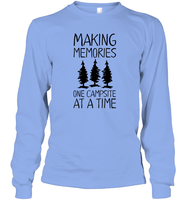 Making Memories One Campsite At A Time Unisex Long Sleeve Classic Tee