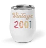 2001 Retro Vintage Birth Year Blast Coffee Mug, Tumbler, Wine Glass