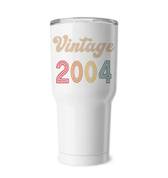 2004 Retro Vintage Birth Year Blast Coffee Mug, Tumbler, Wine Glass