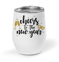 Cheers To The New Years Tumbler Drinking Cup