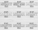 Mom Svg Files For Cricut, In My Era Svg, Aunt Svg Dxf Png Eps Cut Files Silhouette