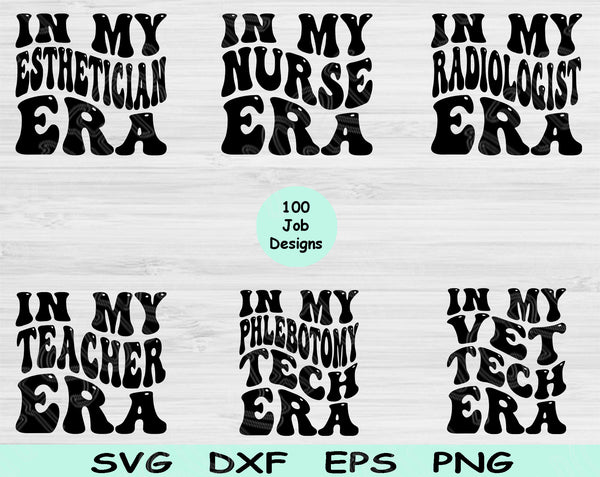 Cosmetologist Svg Files For Cricut, Nurse Svg, In My Era Svg Dxf Png Eps Cut Files Silhouette