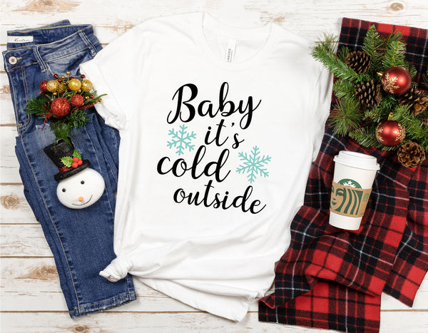 baby its cold outsite svg