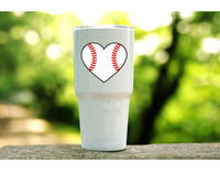 baseball heart svg