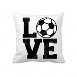 Love Soccer Svg Files For Cricut And Silhouette, Soccer Love Svg Cut Files
