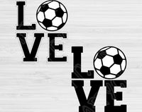 love soccer svg