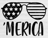 Patriotic Sunglasses Svg Files For Cricut And Silhouette, American Glasses Svg, July 4th Svg Cut Files, Usa Svg Dfx, Png, Eps