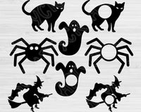 Halloween Svg Bundle Cut Files. Halloween Svg Files For Cricut And Silhouette