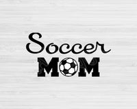 Soccer Mom Svg Files For Cricut And Silhouette, Soccer Mama Svg Cut Files, Soccer Svg