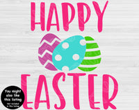 Happy Easter Svg Files For Cricut And Silhouette, Buuny Easter Svg Cut File