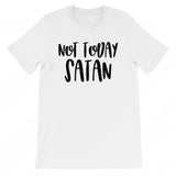 Not Today Satan Svg File, Christian Svg Files for Cricut and Silhouette, Funny Religous Jesus Svg Cut File