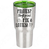 Pilates I Thought You Said Pie and Lattes Svg, Food Svg Cut Files, Fitness Svg Files For Cricut And Silhouette, Work Out Svg, Funny Workout Svg