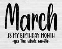 march birthday