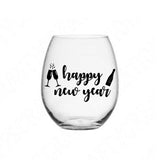 Happy New Year Svg, New Years Svg, Dxf, Eps, Png Cut Files For Cricut, Silhouette, Glowforge