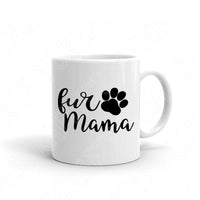 Fur Mama Svg Files For Cricut And Silhouette, Dog Mom Svg, Dog Svg Cut File, Pet Mom Svg.