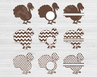 turkey monogram avg