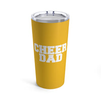 Yellow Cheer Dad Tumbler 20oz Gift For Him