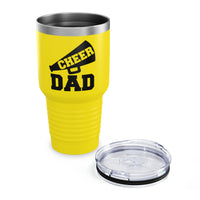 Cheer Dad Ringneck Tumbler, 30oz Gift For Him