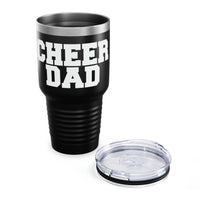 Cheer Dad Ringneck Tumbler, 30oz Gift For Him