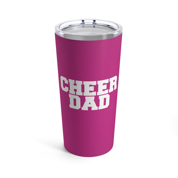 Pink Cheer Dad Tumbler 20oz Gift For Him