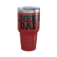 Cheer Dad Ringneck Tumbler, 30oz Gift For Him