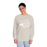 Cheer Mom Shirt Long Sleeve T-Shirt With Megaphone Gift For Her