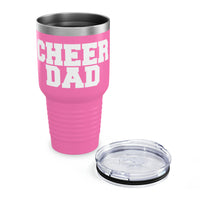 Cheer Dad Ringneck Tumbler, 30oz Gift For Him