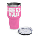 Cheer Dad Ringneck Tumbler, 30oz Gift For Him