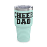 Cheer Dad Ringneck Tumbler, 30oz Gift For Him