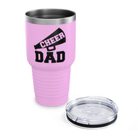 Cheer Dad Ringneck Tumbler, 30oz Gift For Him