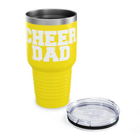 Cheer Dad Ringneck Tumbler, 30oz Gift For Him