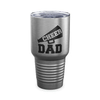 Cheer Dad Ringneck Tumbler, 30oz Gift For Him