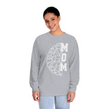 Cheer Mom Shirt Long Sleeve T-Shirt With Pom Pom Gift For Her