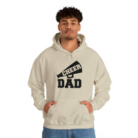 Cheer Dad With Megaphone Hooded Sweatshirt Gift For Him