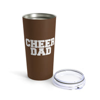Brown Cheer Dad Tumbler 20oz Gift For Him