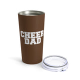 Brown Cheer Dad Tumbler 20oz Gift For Him