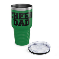 Cheer Dad Ringneck Tumbler, 30oz Gift For Him