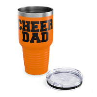 Cheer Dad Ringneck Tumbler, 30oz Gift For Him