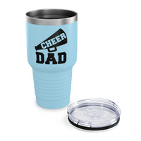 Cheer Dad Ringneck Tumbler, 30oz Gift For Him